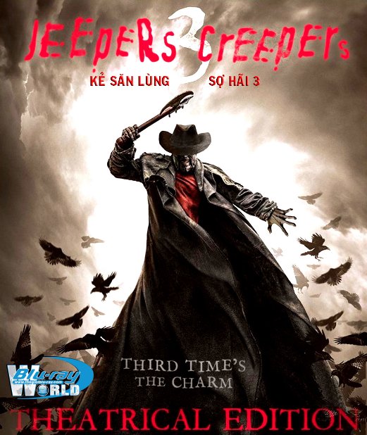 B3512. Jeepers Creepers III 2017 -  Kẻ Săn Lùng Sợ Hãi 3 2D25G (DTS-HD MA 5.1) 